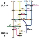 神奈川の複雑な有料道路網をわかりやすい図にしてくれました!!