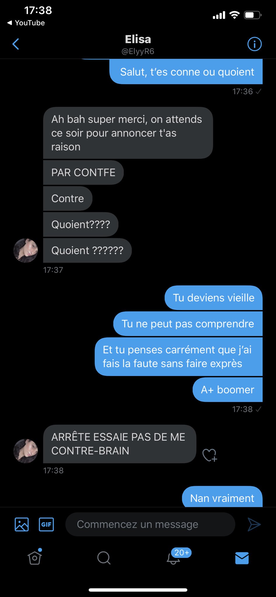 TeufeurS on Twitter "Elle est conne ou quoient