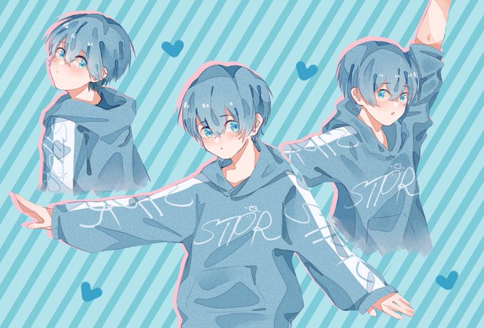 Amazon.co.jp: すとぷり カラーブロック パーカー ころん