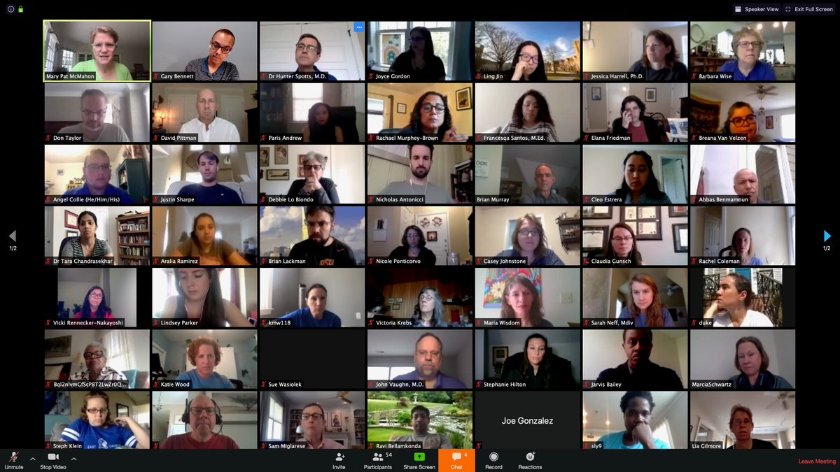 DukeU's tweet photo. From now until 5:30 pm EST, a cohort of faculty, deans, chaplains, student advisors and health providers will be hosting Zoom calls for any graduate, professional or undergraduate student who would like to connect with our community https://t.co/n2srkHMPUM
