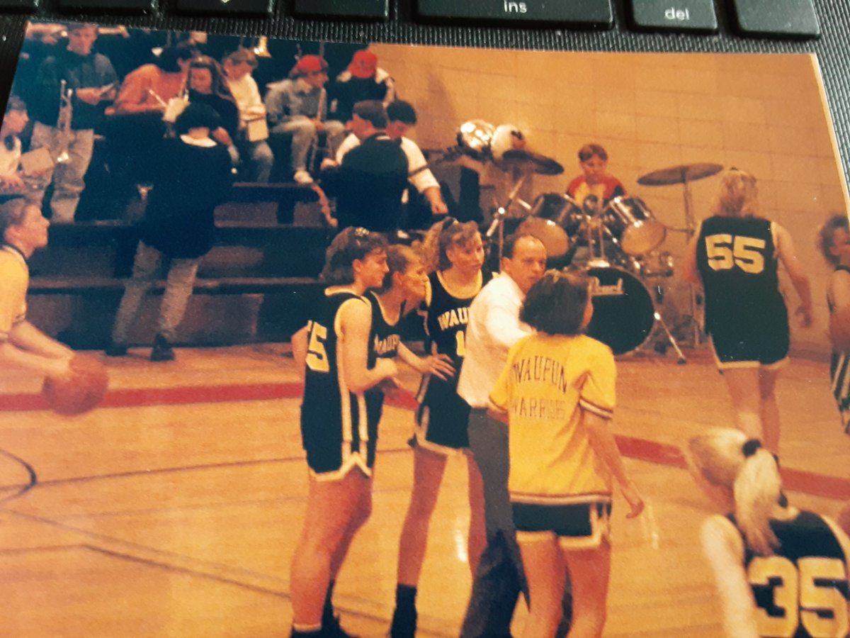 DanWucherer's tweet photo. Challenge accepted @TAalsma Once nominated you have 24 hours to respond or donate $20 to charity. Then nominate four coaches and post a picture of you coaching @mdickhut @WaupunPower (Nate Brieske) Tom Hagstrom Mike Schmitt. Try to count the hairs on my head . . .  I got to six! https://t.co/oe5MU68SD4