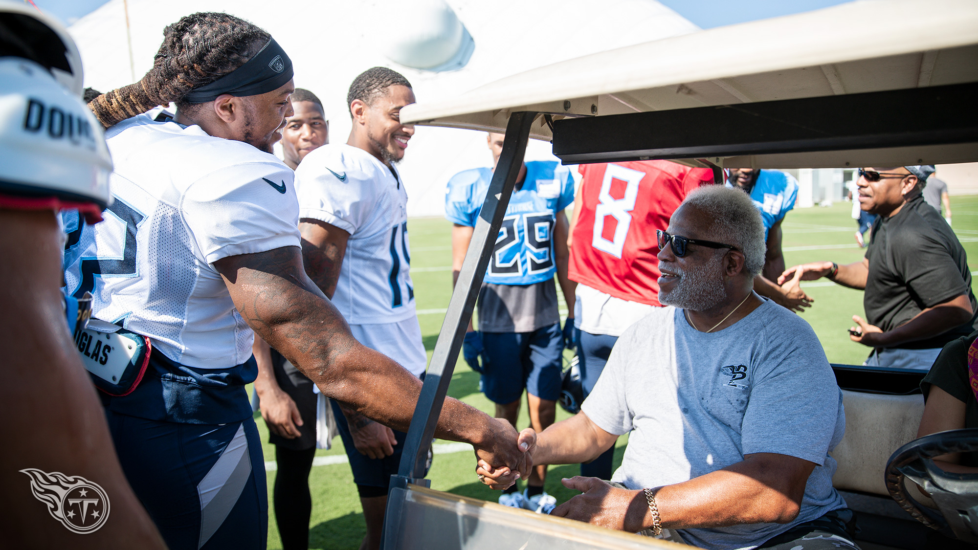 Titans: Happy birthday to ProFootballHOF RB Earl Campbell!  Go Titans!!!