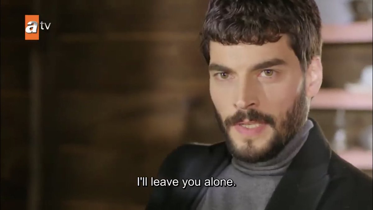 i’m still so not used to him being this polite to hazar ajsjskjs but it makes my heart melt  #Hercai