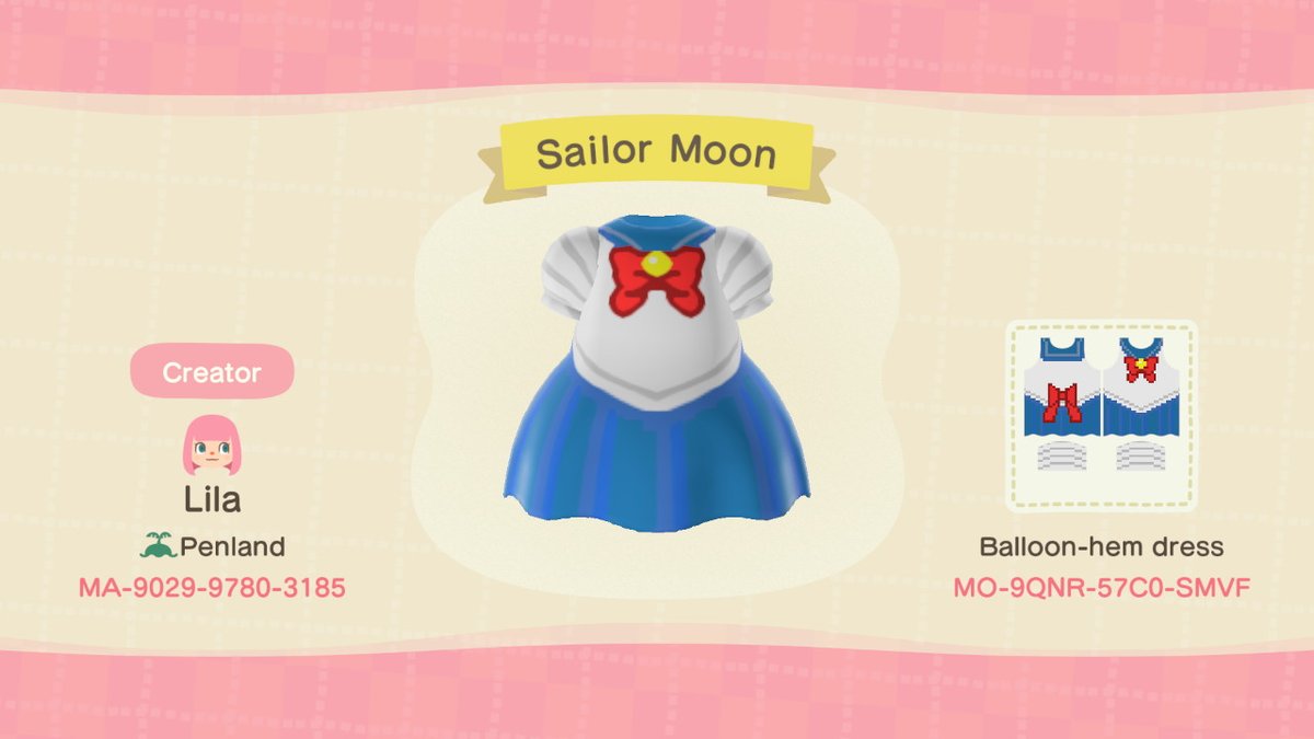 Sereninity_'s tweet photo. So I finally uploaded my #SailorMoon team! If anyone wants it you are more then welcome to take it! Two more in the comment! ~

#animalcrossing #AnimalCrossingDesigns #ACNHDesign #ACHN #Animalcrossingqr #AnimalCrossingNewHorizons https://t.co/hSwhq8xQzG