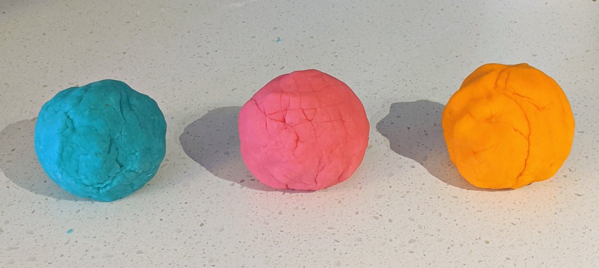 No cream of tartar, no problem! Found an easy DIY playdough recipe from <a href="/FunLearningKids/">Fun Learning for Kids</a> funlearningforkids.com/easy-play-doug…