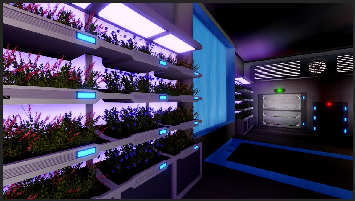 Seemorehearts On Twitter Sneak Peek I Recommend Hydroponics When Living On A Spaceship Roblox Robloxdev - roblox escape room spaceship