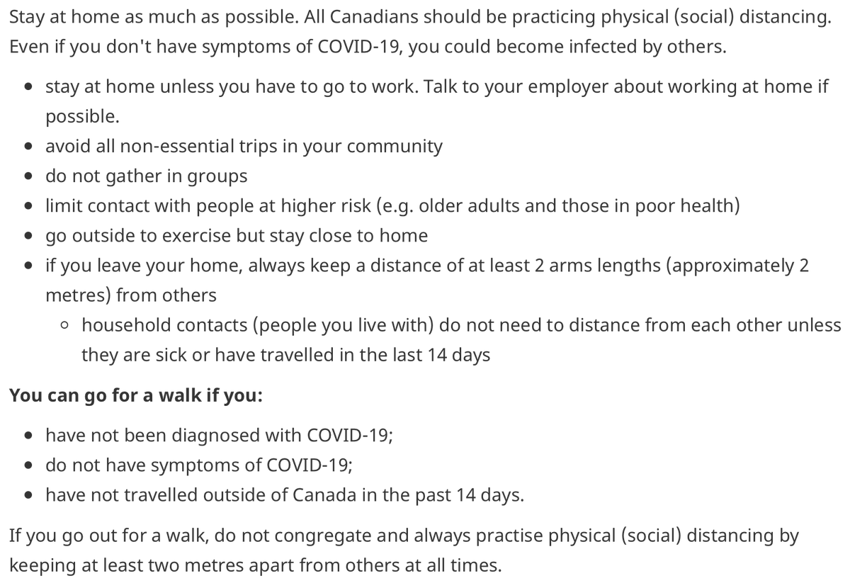 farhanmohamed's tweet photo. Still lots of questions around going outside, going for walks. PM Trudeau cites Public Health guidelines.

This is all the info you should need.

#COVIDCanada #cdnpoli #PhysicalDistancing #covid19 https://t.co/cJ8gzCKLwD