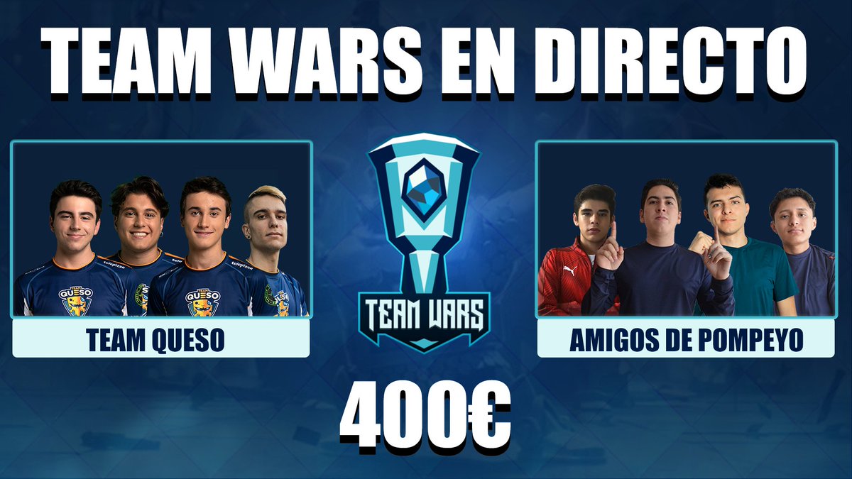 🔴EN DIRECTO
🏆¡¡<a href="/TeamWarsCR/">Team Wars</a> con un Bracket de 160 equipos!!
📰¡¡Estaremos cubriendo a <a href="/TeamQuesoGG/">Team Queso</a>, al equipo "los amigos de <a href="/Pompeyo4CR/">Pompeyo4</a>" y todos en general!! 

👀¡Ven al stream y no te lo pierdas!

📺youtube.com/c/RevolAimar/l…
