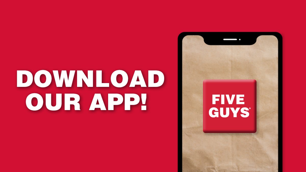 Five Guys Mobile App