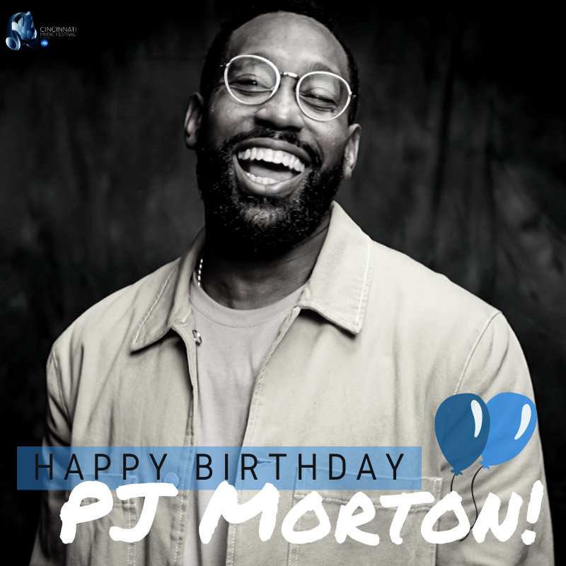 Wishing a very happy birthday to PJ Morton!  