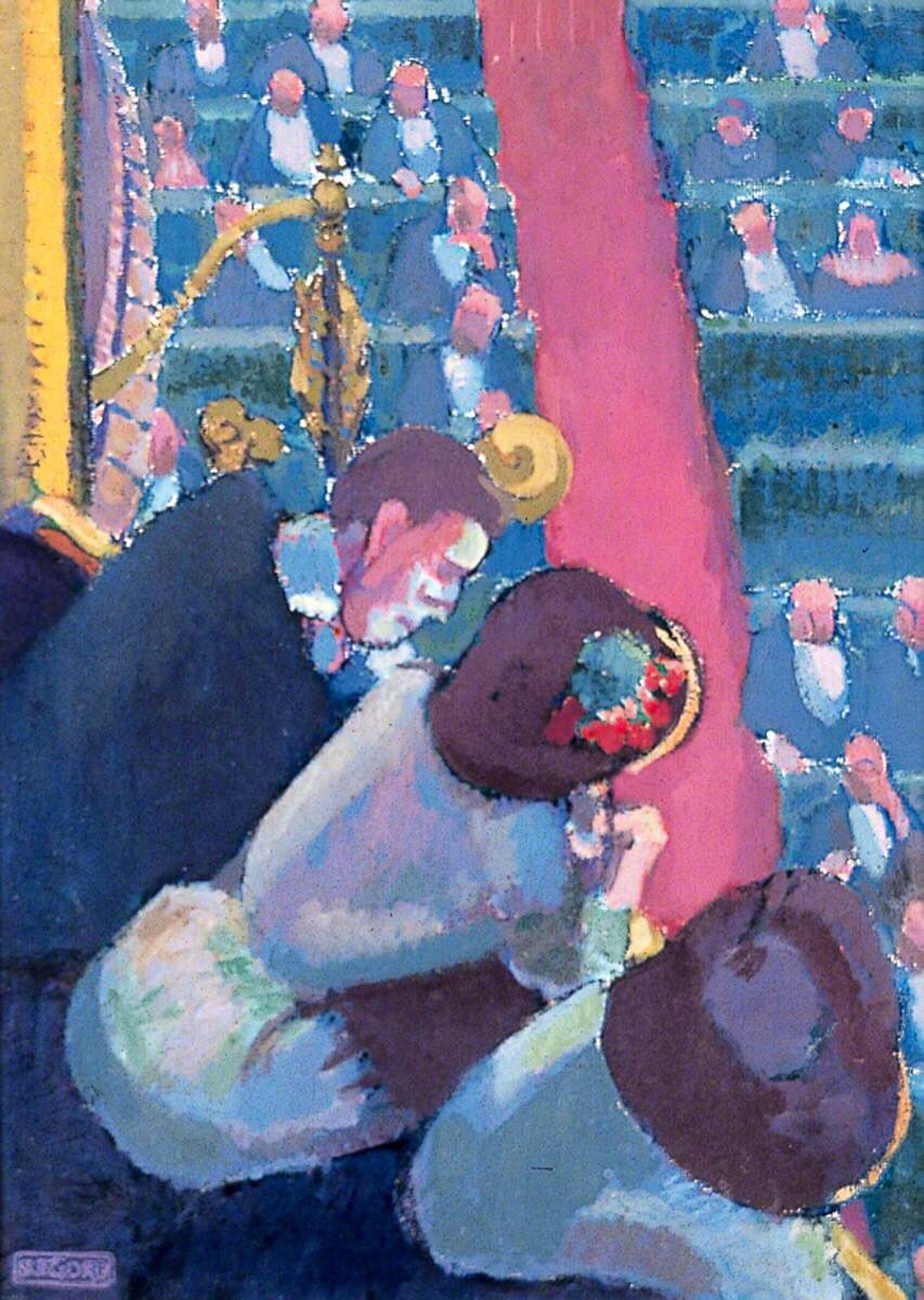 Going to <a href="/YorkTheatre/">York Theatre Royal</a> and museums again will be a thrill #WhenCoronaVirusIsOver. Meanwhile here’s my theatrical #MuseumFromHome object for the day by Spencer Gore <a href="/YorkArtGallery/">York Art Gallery</a>