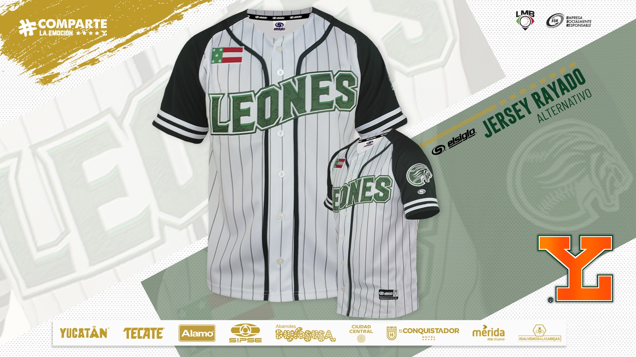 Uniformes Leones de Yucatán 2020