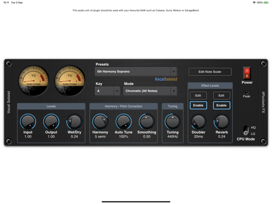 synthyfrog's tweet photo. Vocal Soloist AUv3 Plugin (iPad, iPhone) price drop: $6.99 -> $5.99 ($1.00 discount) https://t.co/42pj7SJNGv https://t.co/7pJ6ZfkklQ More musician apps, updates, price drops at https://t.co/gI4n0NzCJk #VoiceFX #MusicFx #MusicProducer #iOSMusicApps https://t.co/i4S4Pko0NY