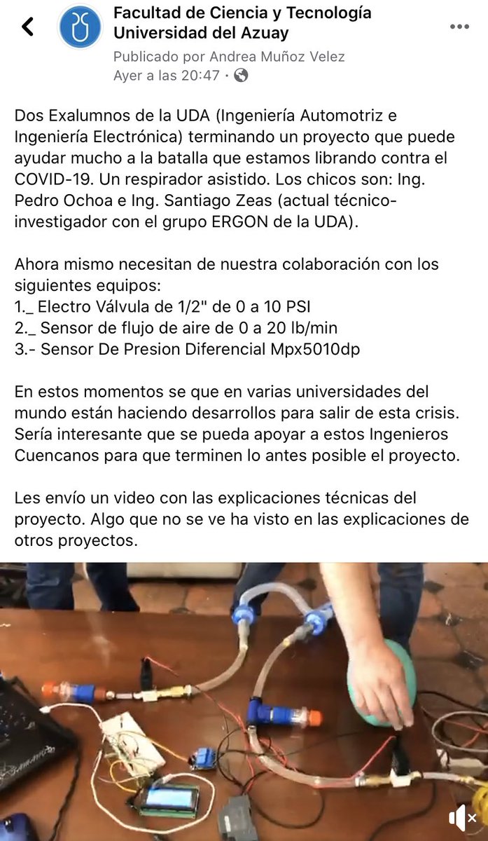 Facultad de Ciencia y Tecnología UDA tweet media