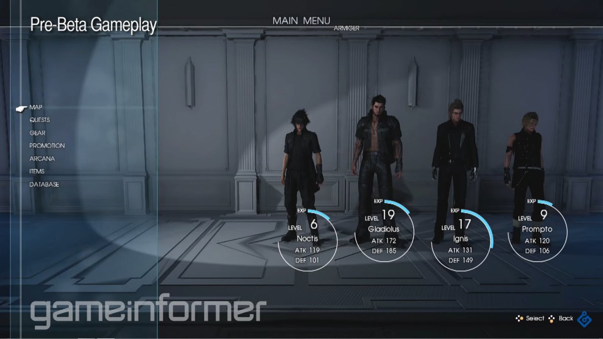 dail15_noctis's tweet photo. FFXV - 2016 Pre-Beta :
Menu
#FinalFantasyXVUniverse #ファイナルファンタジーXV #FFXV #FF15 #dawnofthefuture #FFVersusXIII #FFWiki #FinalFantasyXV #FinalFantasy15 #FinalFantasy #FFvsXIII #ベータ #Beta2016 #Menu https://t.co/yZU6WGm0QH