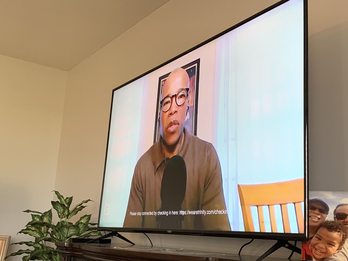 marlonibrown's tweet photo. Loving our @trinitywired online gatherings in this season! @marvinlwilliams #trinityathome https://t.co/9vtJYKZ2gG