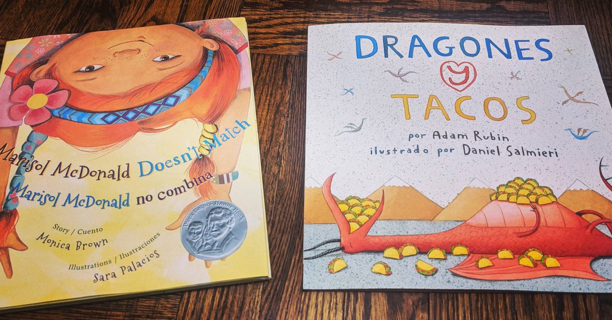 We are reading some fav Bilingual &amp; Spanish books to inspire our storytime &amp; theatre. 
-- Estamos leyendo algunos libros en español y bilingües fav para inspirar nuestros cuentos y teatro.

What are you reading? 
¿Qué estás leyendo?

#multilingual #theatreeducation