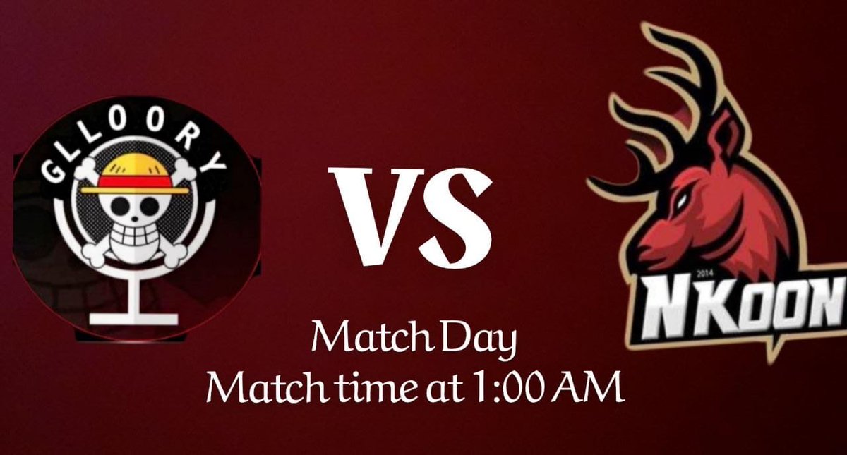 NkoonFC's tweet photo. #Matchday 
🏆| @mxp_g 
⏱| 1:00 AM
🆚| @GIoryFc 
📺| NkoonFC 

Let’s go Nkoon 👊 https://t.co/dmOg8HrgVg