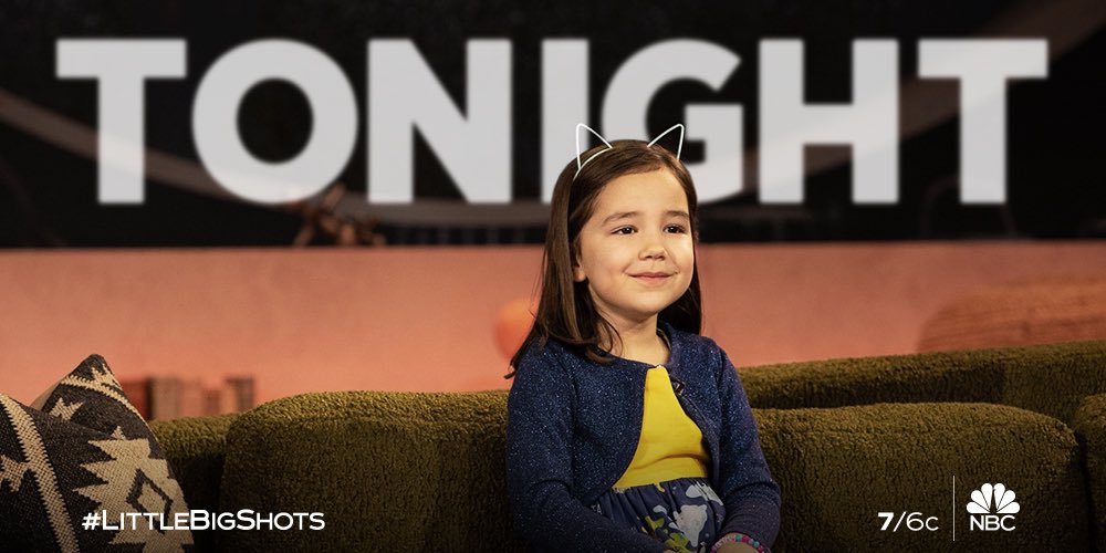 NBCLilBigShots's tweet photo. They were born to stand out and rock on! Little Big Shots is all-new tonight. https://t.co/6tJrBfmH5T