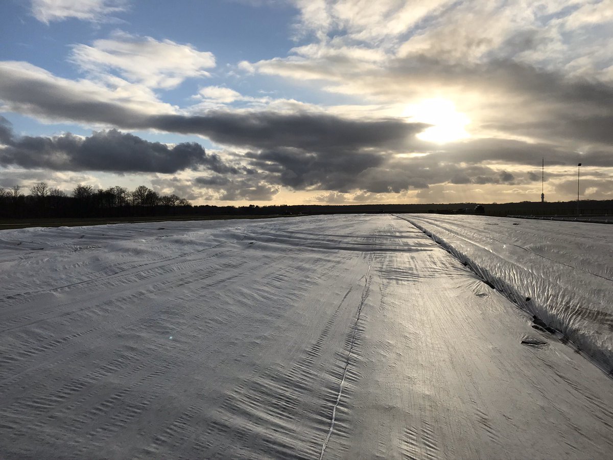 MarcoBooiman's tweet photo. @wraab @johan_emmens @EKnuyt @GielHermansjr Met maar een paar mm zo kun je de grond een graad of 3 warmer houden zodat de plant heel blijft en voor ons houd dat in een vitalere plant minder #gewasbeschermingsmiddelen ook worden er kleden gebruikt voor vorst bescherming #bloembollen https://t.co/5vNVNgg0qO