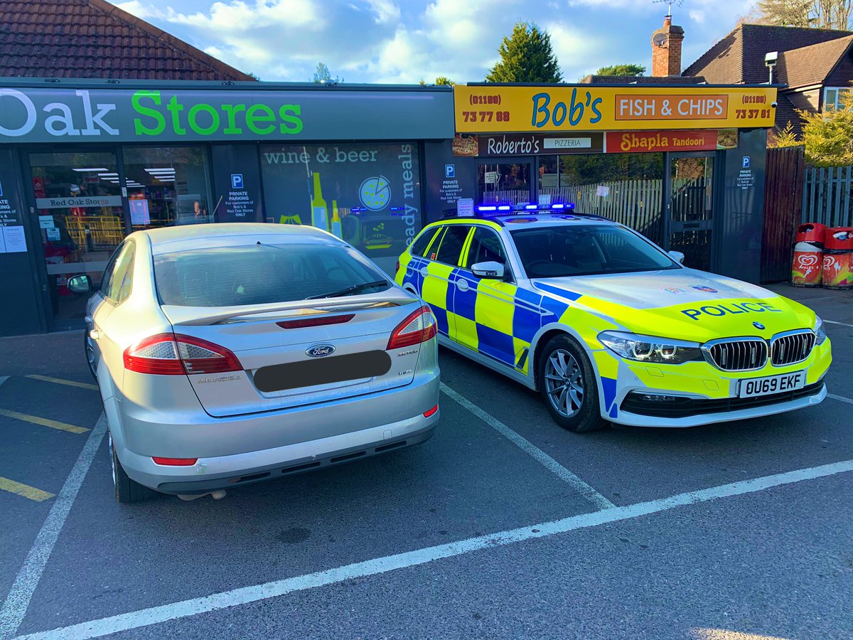 tvprp's tweet photo. Another day, another 🚙 stopped in #Finchampstead #Wokingham. Turns out driver has #NoInsurance &amp; is also a #DisqualifiedDriver. Vehicle #Seized and driver reported to court for both offences. Another example of #GreatParking! 🤦🏼‍♂️

#Hungry! 🍟

@TVP_Wokingham

#P5562 #P4959 https://t.co/ENaS1ybwVV