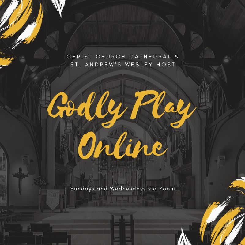 StBrigidYVR's tweet photo. Guess what? The Cathedral's Godly Play program is still happening even though we can't gather in person. 

Kids are invited to "wonder" with Anne Kessler, today at 2pm Pacific  via Zoom. 

Join in by clicking here: https://t.co/8pMqfZ1CdE
Link becomes active at 2pm https://t.co/u1jqhquZOs