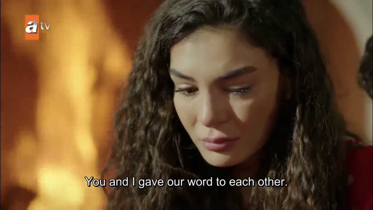 ah yes the promises made at this same hut in episode 26 and that were forgotten somehow  #Hercai  #ReyMir
