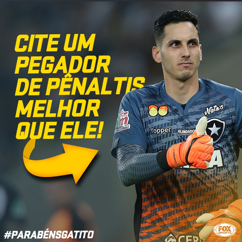 🔥⭐ Ele é daqueles que o atacante treme quando bota a bola na marca da cal! Tem melhor que o Gatito em defender penalidades? #ParabénsGatito