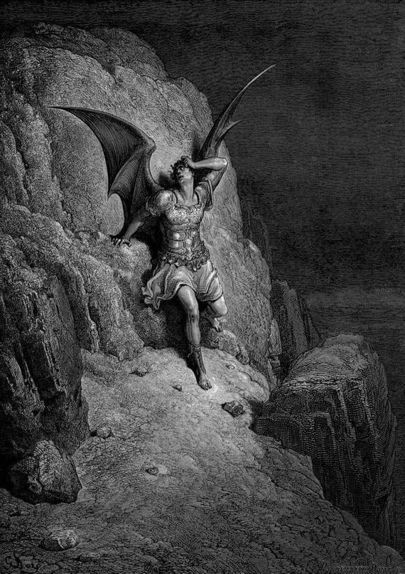 ddoniolvalcroze's tweet photo. Satan by Gustave Doré https://t.co/N2AOilvqRO