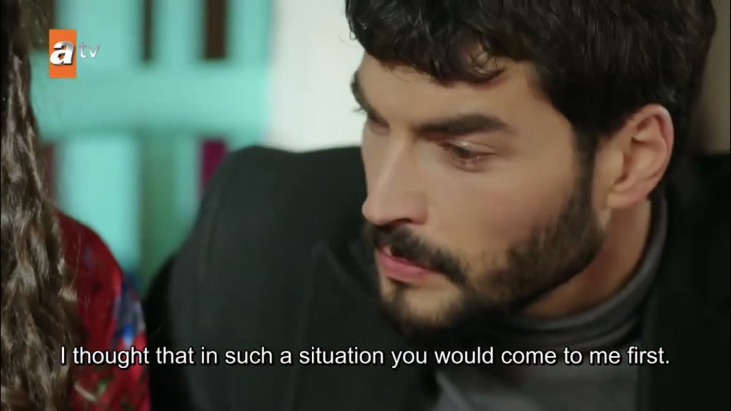 i have to say that ultimately i had the same impression as miran. i always thought that she would turn to him when the truth about her dad came out  #Hercai  #ReyMir