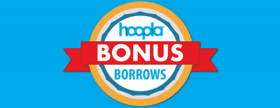 While we all shelter at home, Hoopla Digital has curated the Hoopla Bonus Borrows Collection. This is a list of more than 1,000 top titles in addition to Hoopla’s full collection of over 750,000 eBooks, eAudiobooks, movies, TV shows and more. scpld.org