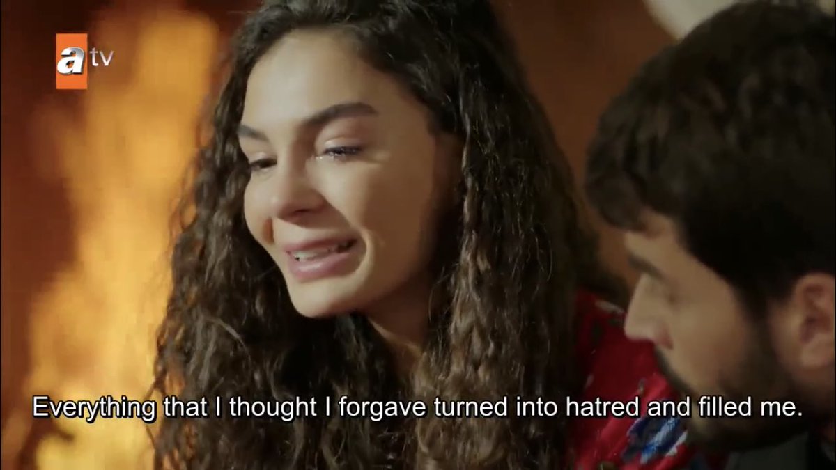 the pain she thought she had gotten over resurfaced again and she realized she wasn’t really over it  #Hercai  #ReyMir