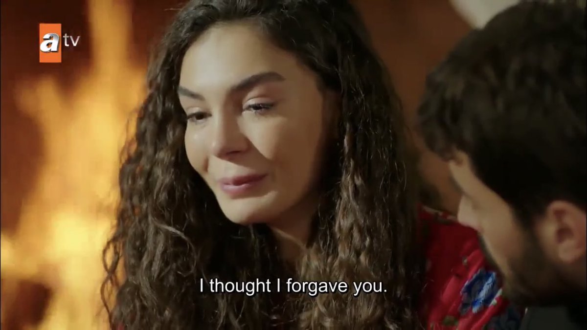 the pain she thought she had gotten over resurfaced again and she realized she wasn’t really over it  #Hercai  #ReyMir