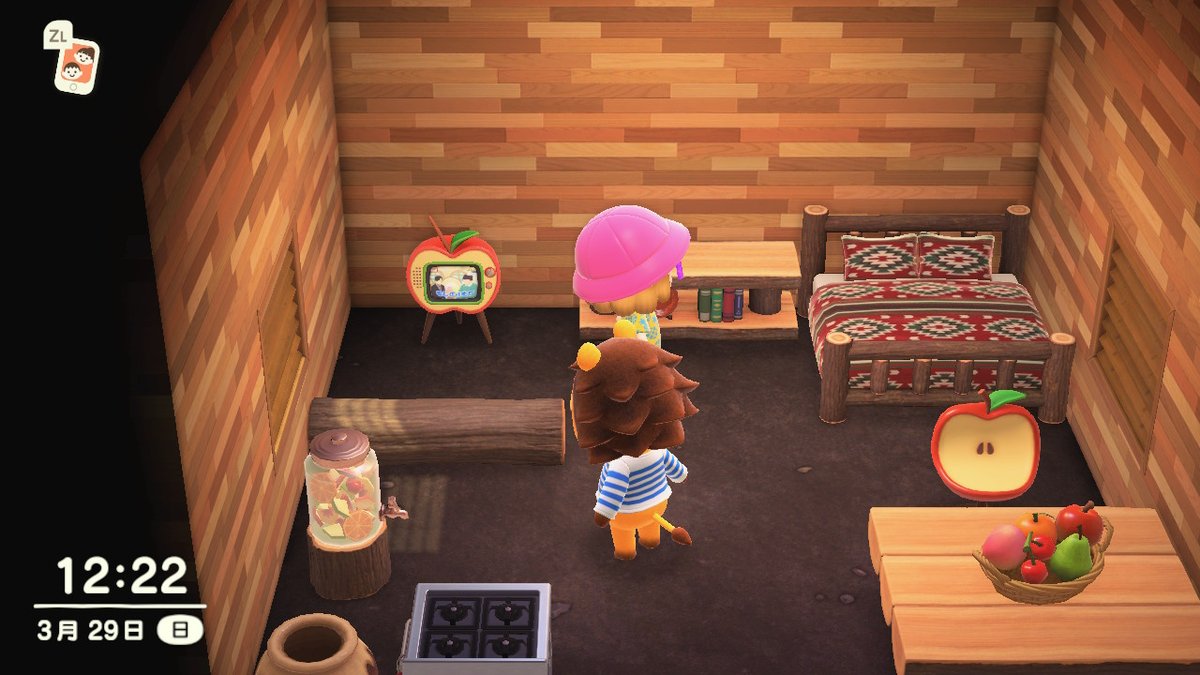 oldjiling's tweet photo. #动物森友会 #AnimalCrossing #ACNH #NintendoSwitch かりそめ天国　笑 https://t.co/Kteds2MZMA