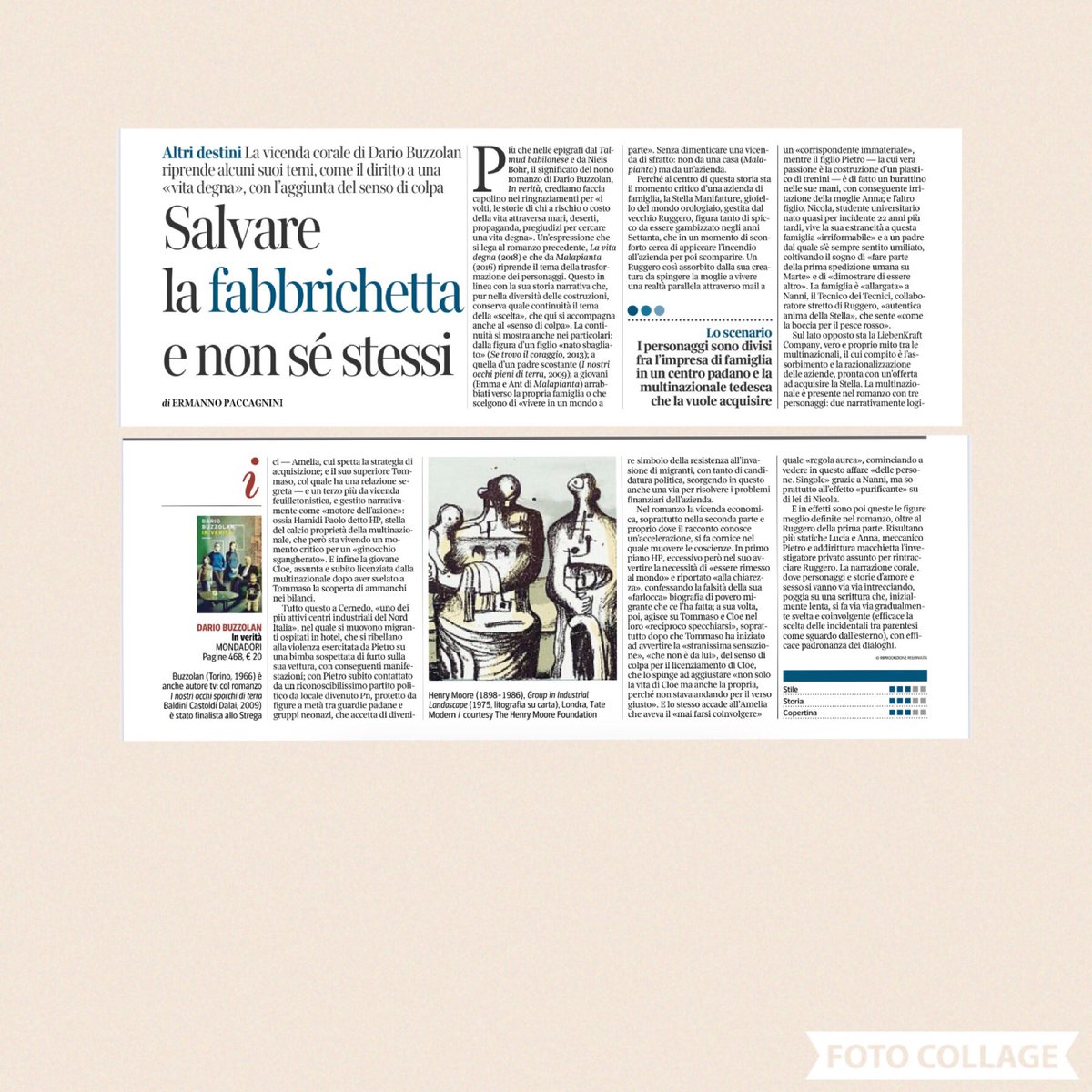 dariobuzzolan's tweet photo. Un po’ di recensioni di #Inverità : grazie a @La_Lettura @TuttoLibri @ilvenerdi @fattoquotidiano   @Librimondadori https://t.co/jSGLIzGuHB