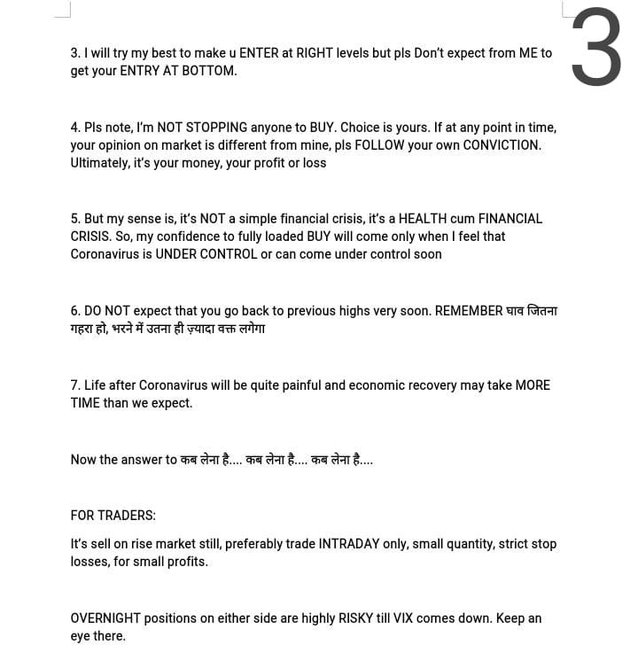 AnilSinghvi_'s tweet image. My thoughts on current market scenario and answer to the most asked question:

कब लेना है.... कब लेना है.... कब लेना है....

It’s bit longer 4 pages read but I hardly write so pls bear with me. 

Happy Investing 😊🤗🙏