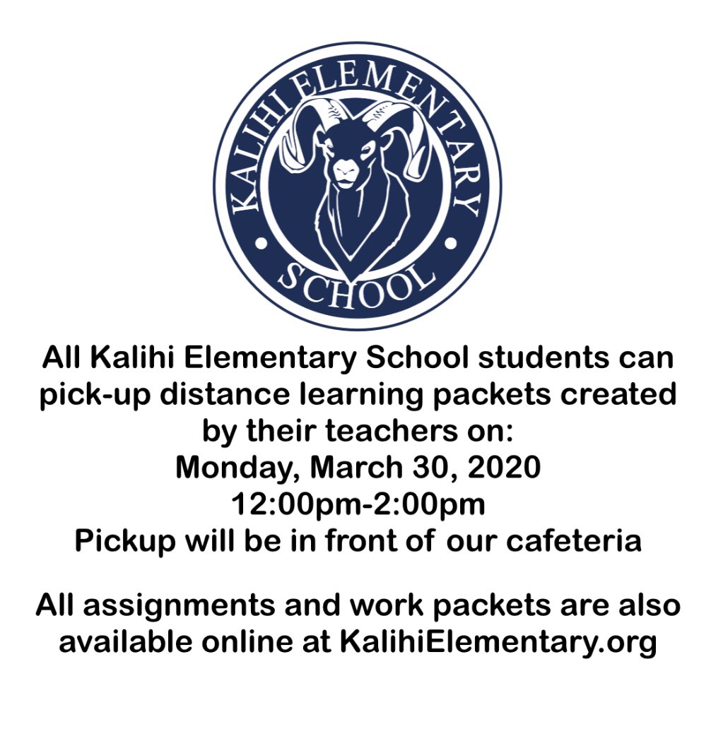 Kalihi Elementary (@kalihi_rams) on Twitter photo 