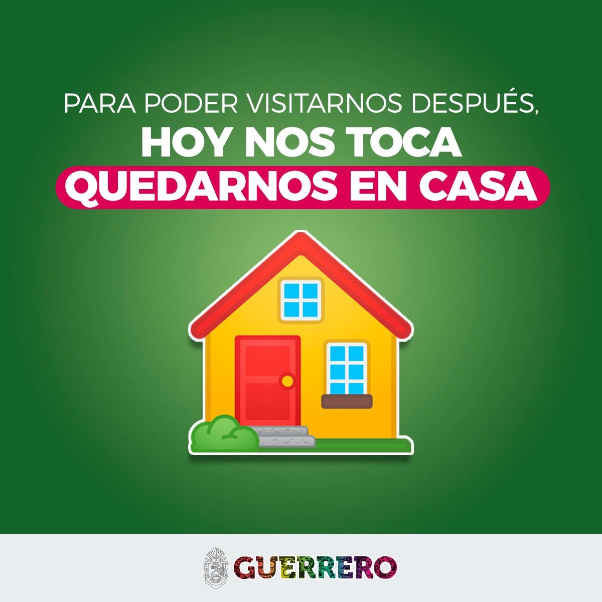 HectorAstudillo's tweet photo. Hagamos algo hoy para estar todos juntos mañana, venzamos al coronavirus; por favor ¡quédate en casa! https://t.co/DVwzniaXdw