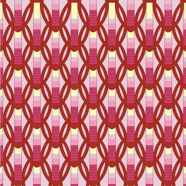 cordisprize's tweet photo. What are you working on? @sarah.jane.embroidery has been translating some of her exquisite wrapped works into digital repeats. What would you like to see this pattern applied to? I think some super funky leggings!
Show us what you are working on. https://t.co/iMiwyJ5bDu
