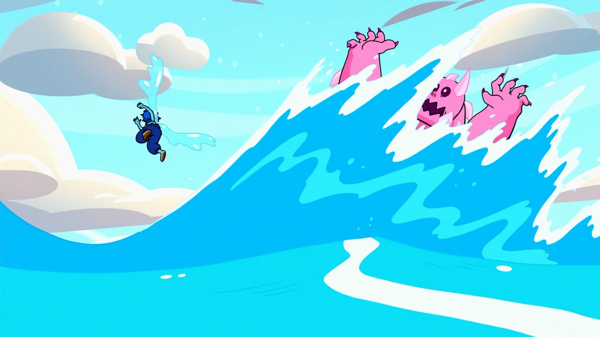 You can throw a wave at your buddy to push them away… or to save them. I might actually be getting fucking better at this!