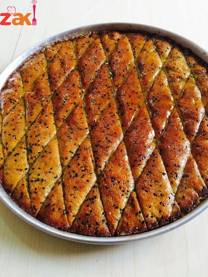 Hilbe حلبة is a Palestinian sweet dish. Mainly from fenugreek and semolina.