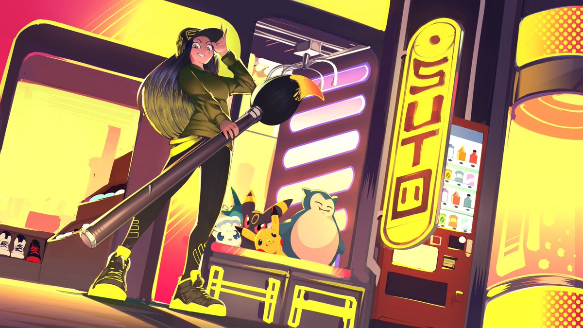 Illustrated banner for @HalieAtisuto 

Im really proud of this piece :) 

JUS LOOK AT IT