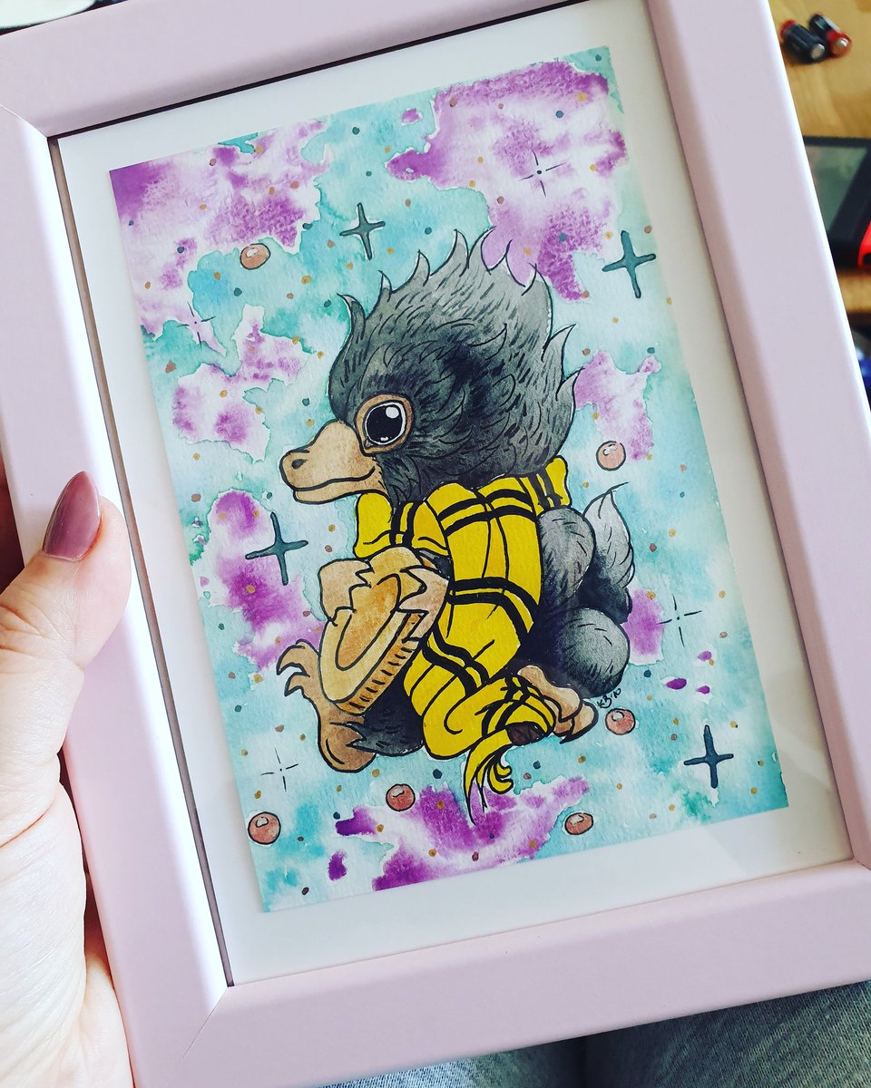 Mia_Culpa_'s tweet photo. Ich hab euch noch gar nicht meinen Niffler gezeigt! #hufflepride https://t.co/rsvKCXixuC