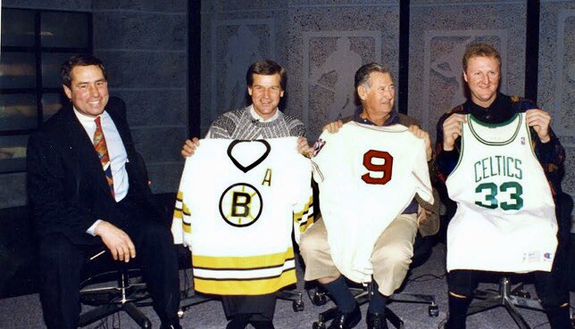 RochieWBZ's tweet photo. Set your DVRs for 11:35pm tonight on #WBZ Ch 4 -

We are running the legendary @boblobel interview with Ted Williams, Bobby Orr, and Larry Bird together one-studio! 

@wbz #Celtics  #NHLBruins  #RedSox @RedSox @celtics @NHLBruins https://t.co/Am6T28h7CZ