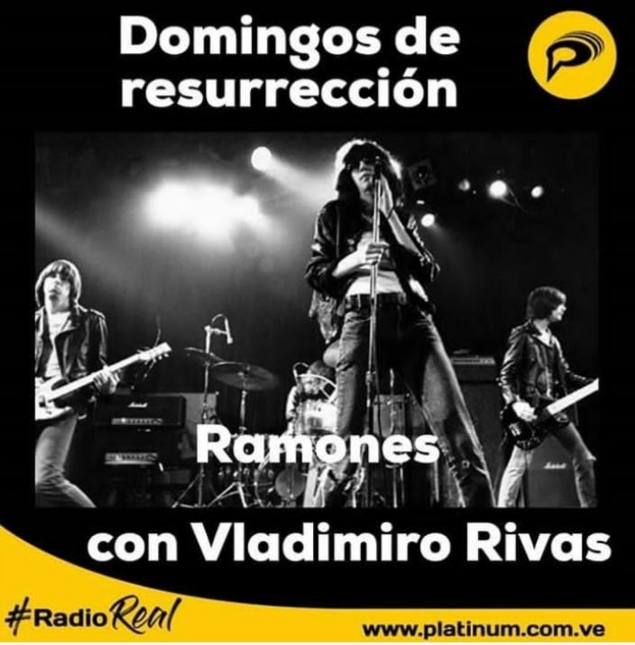 Hoy en #Domingosderesurrección <a href="/vladimirorivas/">Vladimiro Rivas</a> presenta a #Joeyramone <a href="/theramonesGR/">the ramones</a> por @987