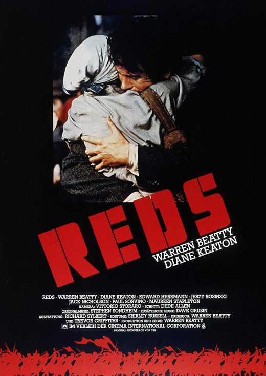  March 30th - Happy Birthday! Favorite movie featuring Warren Beatty: REDS 