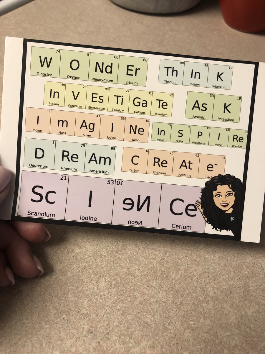 ScienceStarks's tweet photo. They’re here!! Been waiting on these postcards for a week! I’ll be sending one to each of my kids💕 #mustangsdoingthings #wearehms #sgod https://t.co/lnFU2KsZw4