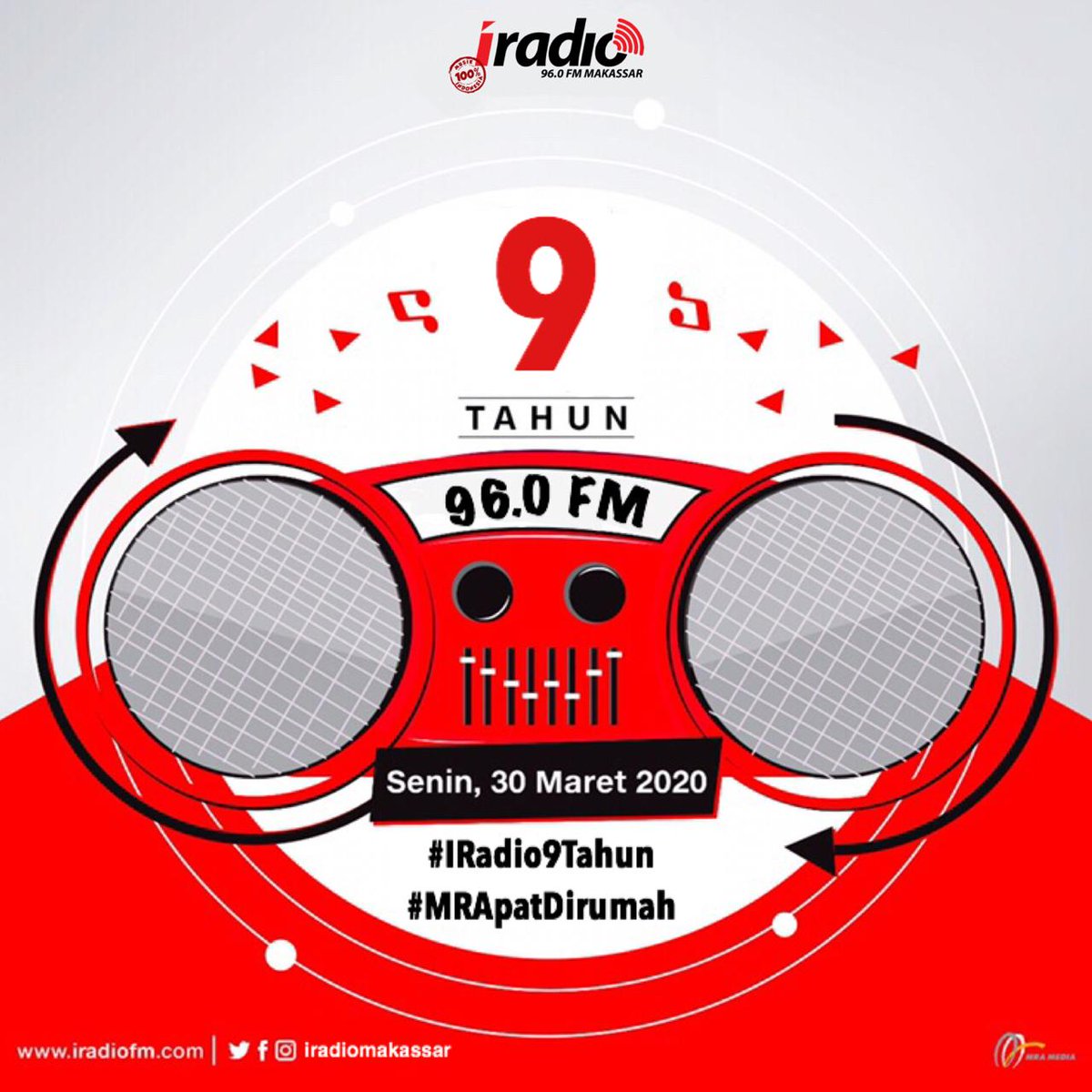 Kali ini keseruan #ultahIradioMakassar ke 9, #siarandarirumah I-Listeners!

Simak terus keseruannya.

#iradio9Tahun
#AyodengarIRadio
#MRApatdirumah