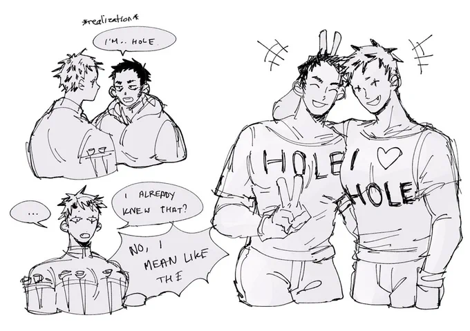 #dorohedoro spoilers kind of??
hole jokes 