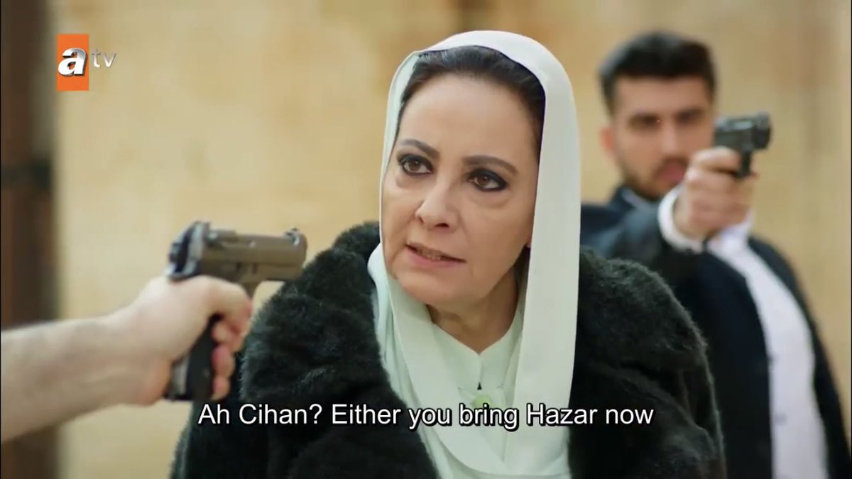 she’s really ready to end everything huh  #Hercai